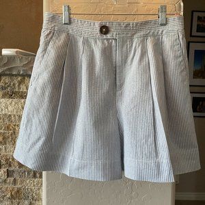 Searsucker Shorts by Anthropologie
